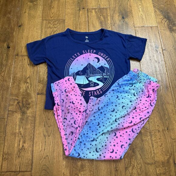 Lot of 9 Girls Size Large 10/12 Clothing Tops, Overalls, Sweater, Pajamas, Swim - Picture 12 of 14